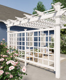 Pergola Privacy Trellis Accessory Vita 12x12