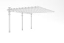 12x16 Valencia Attached Pergola Pergola Vita