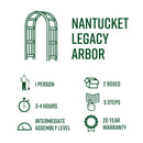 Nantucket Legacy Arbor Arbor Vita