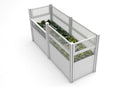 Classic 33" x 97" Keyhole Composting Garden with Fencing Garden Vita