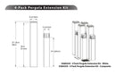 Pergola Extension Kit Accessory Vita