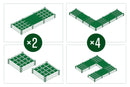 CLASSIC 4x4x11 Garden Bed with GroGrid Garden Vita