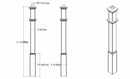 Burton Lamp Post Decor Vita