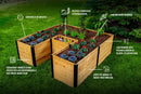 MEZZA 6x6 Keyhole Composting Garden Garden Vita
