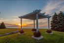 10x10 Avalon Louvered Pergola Pergola Vita