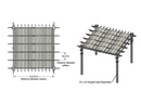 Pergola Canvas Weave Accessory Vita