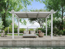12x12 Camelot Louvered Pergola Pergola Vita