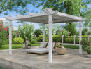 12x12 Camelot Louvered Pergola Pergola Vita