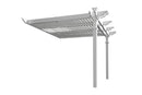 12x12 Elysium Attached Louvered Pergola Pergola Vita