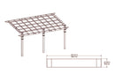Pergola Canvas Weave Accessory Vita