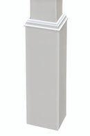 10x10 Deluxe Pergola with Tall Base Moldings and Canvas Weave Pergola Vita