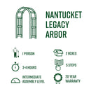 Nantucket Legacy Arbor Arbor Vita