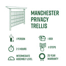 Manchester Privacy Trellis Trellis Vita