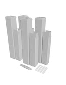 Pergola Extension Kit Accessory Vita 4 pack