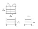 Urbana Rolling Planter Planter Vita