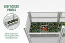 Classic 33" x 97" Keyhole Composting Garden with Fencing Garden Vita