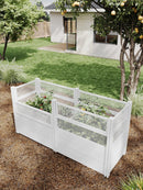 Classic 33" x 97" Keyhole Composting Garden with Fencing Garden Vita