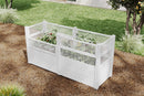 Classic 33" x 97" Keyhole Composting Garden with Fencing Garden Vita