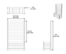 URBANA Small Parklette with Trellis Planter Vita
