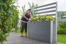 URBANA Large Parklette with Trellis Planter Vita