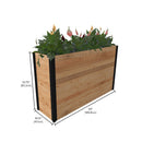 MEZZA Large Parklette Planter Planter Vita