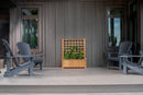 Rosewood Planter with Trellis Planter Vita