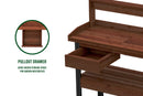 Cedar Potting Bench Decor Vita