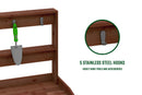 Cedar Potting Bench Decor Vita