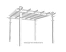 Pergola Shade Kit Accessory na