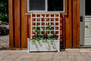 CLASSIC Huron Planter Box & Trellis Planter na