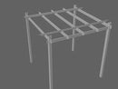 7.5x7.5 Cardiff Pergola