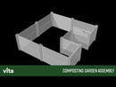 CLASSIC 6x6 Keyhole Composting Garden