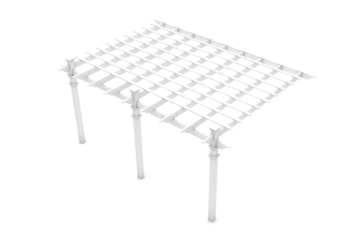 12x16 Valencia Attached Pergola