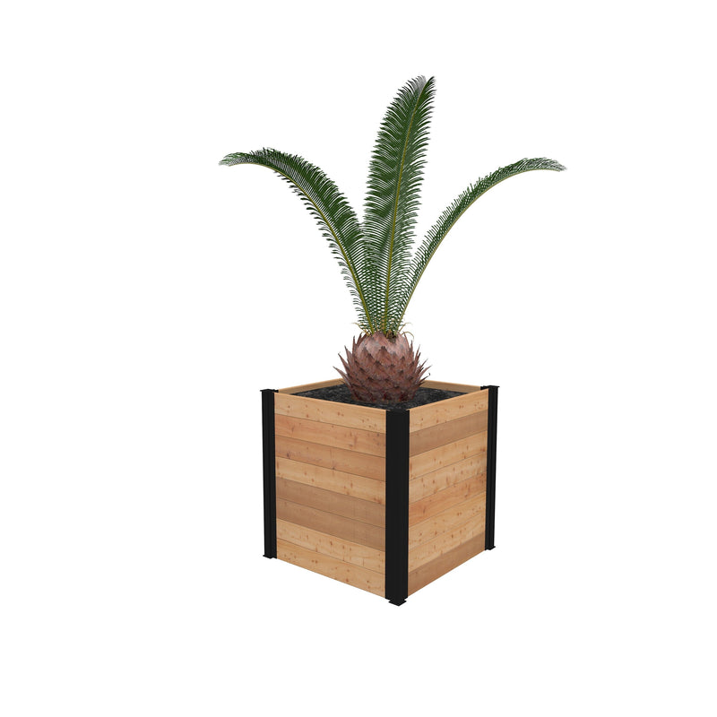 Mezza 22” Cube Planter Planter Vita 