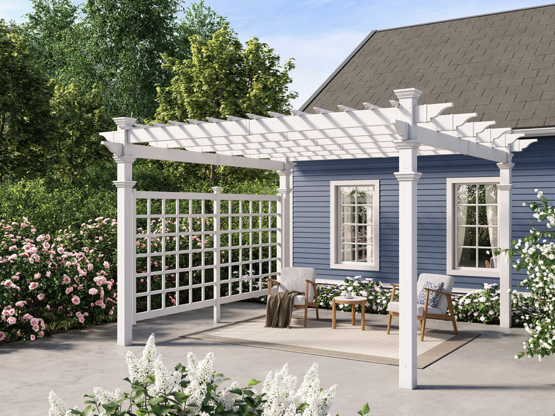 Pergola Privacy Trellis Accessory Vita 