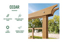 Rosewood Arbor Arbor Vita 