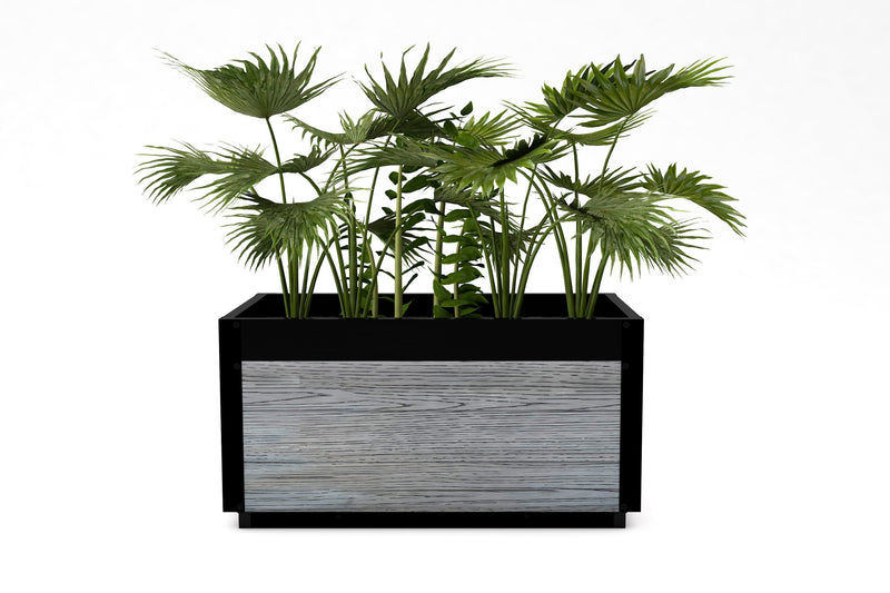 Delta Modern Planter Planter Vita Slate 30"