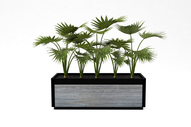 Delta Modern Planter Planter Vita Slate 45" 