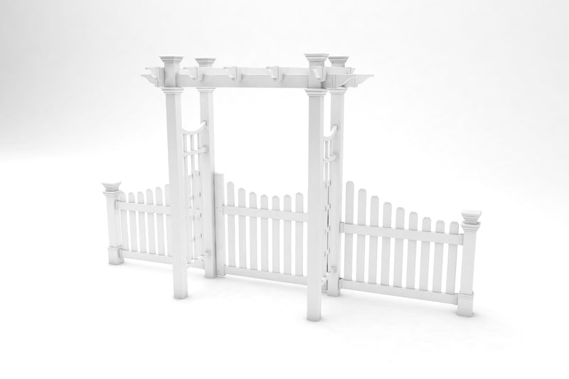 Fairfield Deluxe with Gate Arbor Vita 