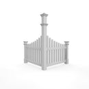 CLASSIC Corner Picket Lamp Post Decor Vita 