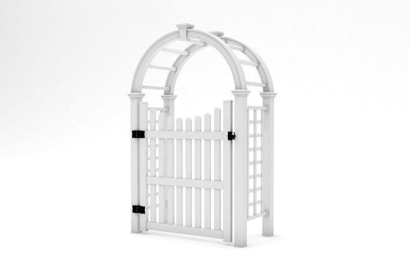 Nantucket Deluxe Arbor Arbor Vita 60" Gate No Wings 