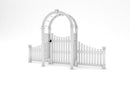 Nantucket Legacy Arbor with Gate Arbor Vita 