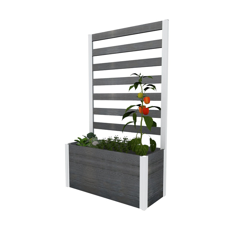 URBANA Small Parklette with Trellis Planter Vita 