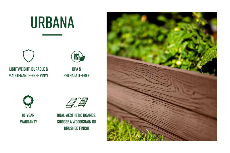 URBANA Large Parklette Planter Planter Vita 