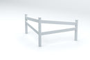 Split Rail Corner Fence Decor Vita 