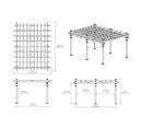 12x16 Barcelona Pergola Pergola Vita 