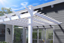 12x12 Freemont Attached Pergola Pergola Vita 