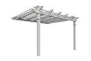 12x12 Freemont Attached Pergola Pergola Vita 