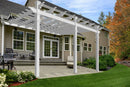 12x16 Valencia Attached Pergola Pergola Vita 