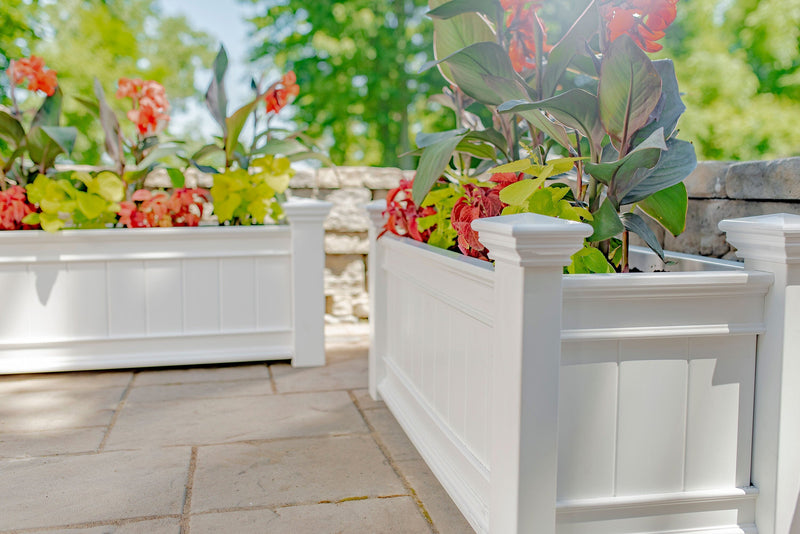 flower box planters Windsor Long Planter Box